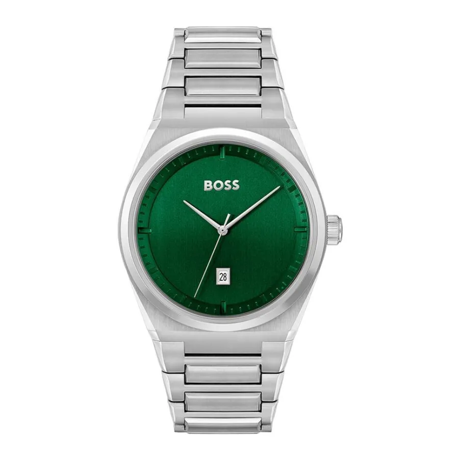 HUGO BOSS Montre Boss steer Vert