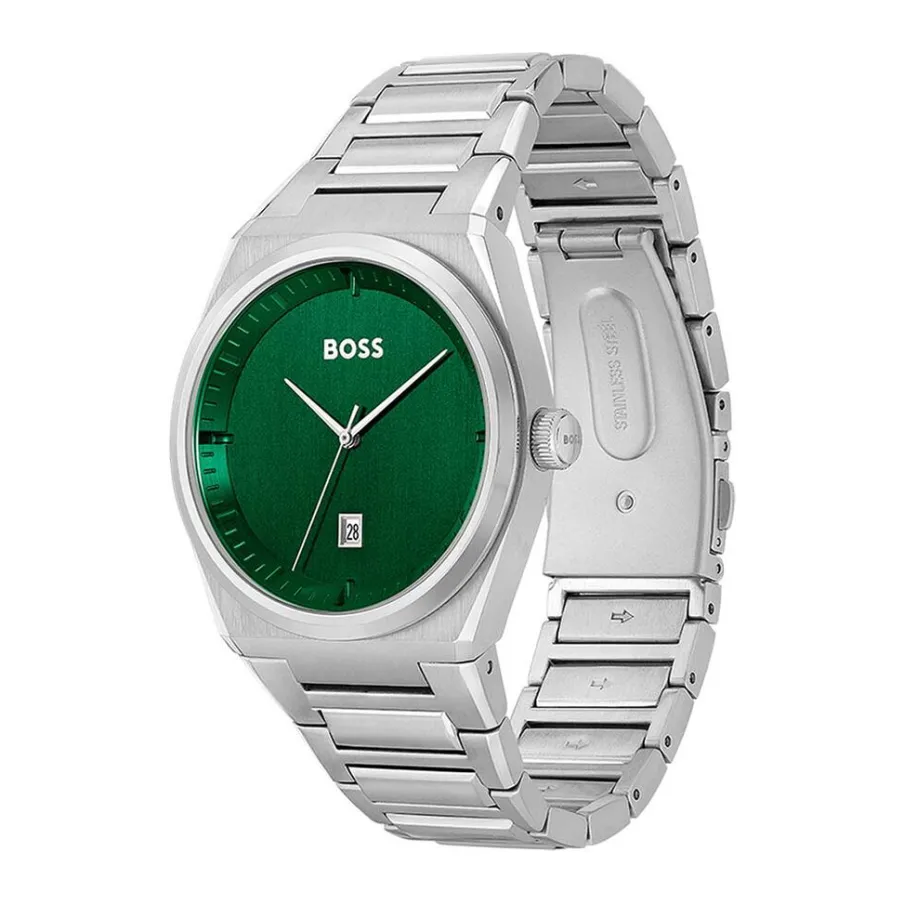HUGO BOSS Montre Boss steer Vert
