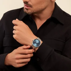 Montre Boss Tyler Bleu-HUGO BOSS Outlet