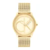 CALVIN KLEIN Montre Iconic Mesh Champagne