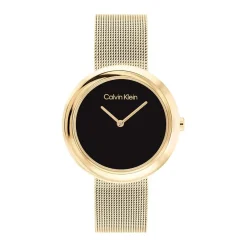 CALVIN KLEIN Montre Twisted Bezel Noir