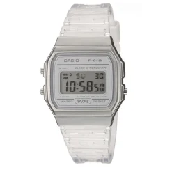 Montre Vintage Edgy Blanc-CASIO COLLECTION Discount