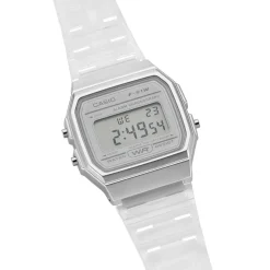 Montre Vintage Edgy Blanc-CASIO COLLECTION Discount