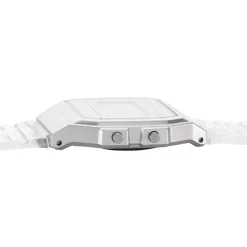 Montre Vintage Edgy Blanc-CASIO COLLECTION Discount