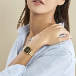 CASIO COLLECTION Montre Vintage Champagne