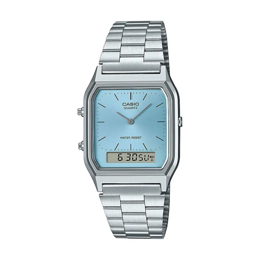 CASIO COLLECTION Montre Vintage Bleu