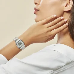 Montre Vintage Argent-CASIO COLLECTION Sale