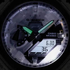 CASIO G-SHOCK Montre Bicolore Blanc / Noir