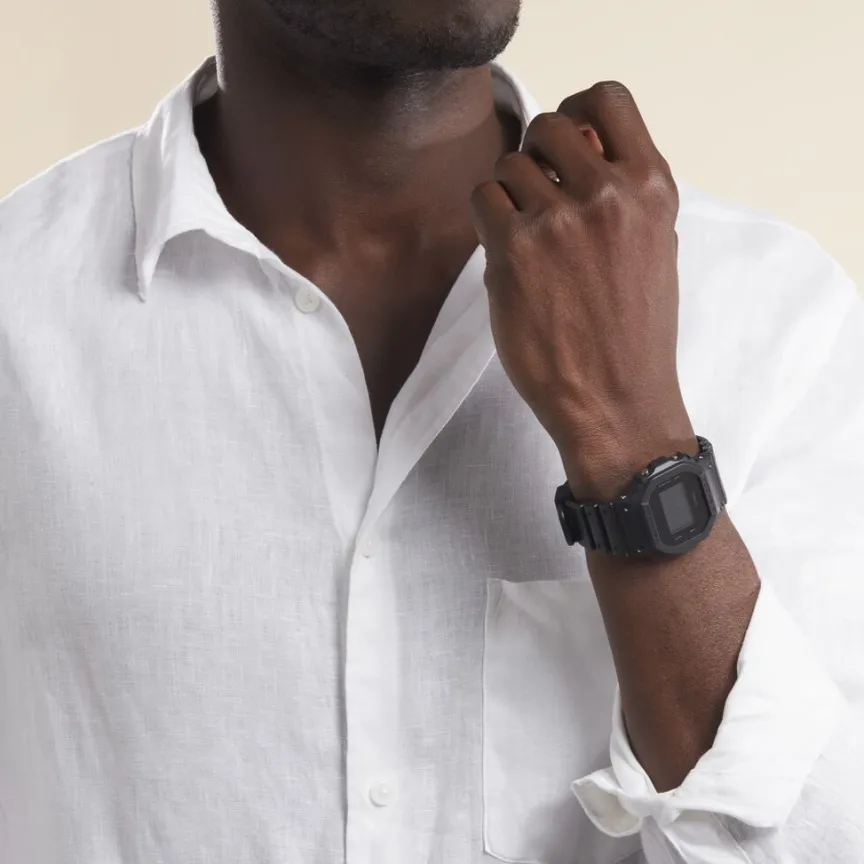 Montre Black & White Noir-CASIO G-SHOCK New