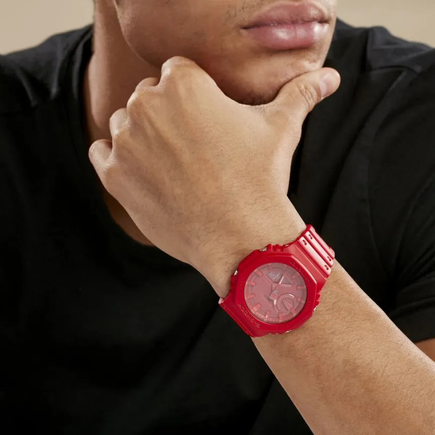 Montre Rouge-CASIO G-SHOCK Outlet