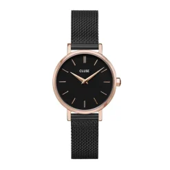CLUSE Montre Boho Chic Petite Noir