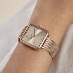 CLUSE Montre La Tetragone Rose