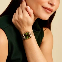 Montre Tetragone Vert-CLUSE New