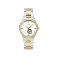 Montre Vigoureux Automatique Blanc-CLUSE New