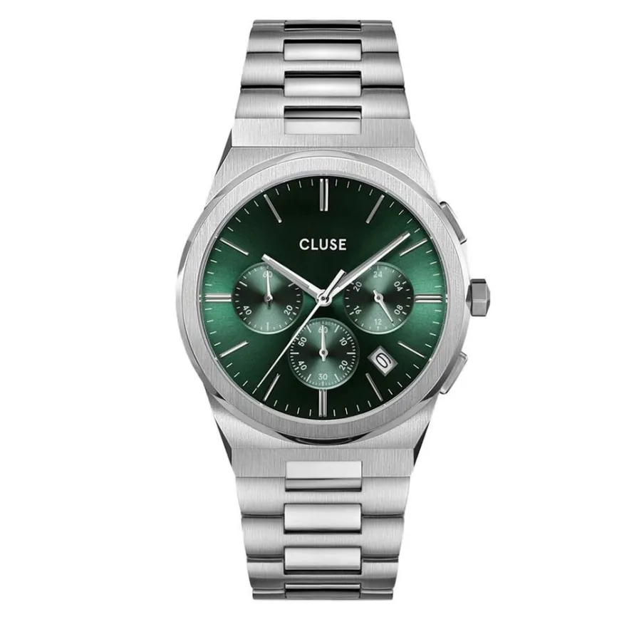 CLUSE Montre Vigoureux Chrono Vert
