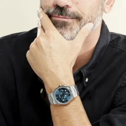 Montre Vigoureux Chrono Bleu-CLUSE Online