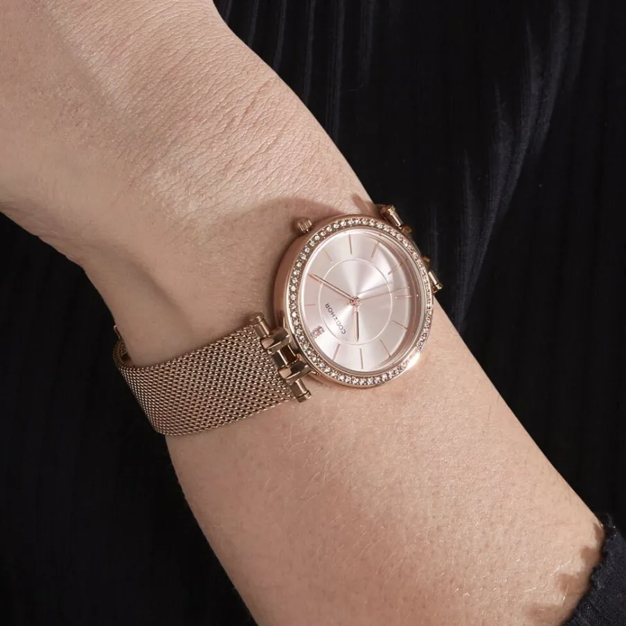 CODHOR Montre Celinia Doré Rose