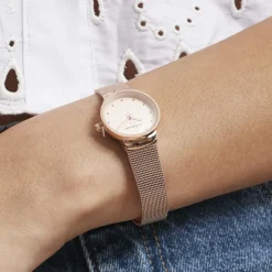 CODHOR Montre Fleur Rose