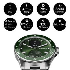 WITHINGS Montre Connectée Scanwatch Nova