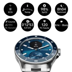 WITHINGS Montre Connectée Scanwatch Nova