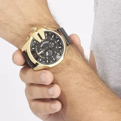 DIESEL Montre Mega Chief Noir