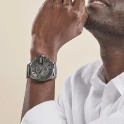 DIESEL Montre Mega Chief Gris