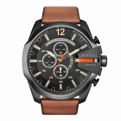DIESEL Montre Mega Chief Noir