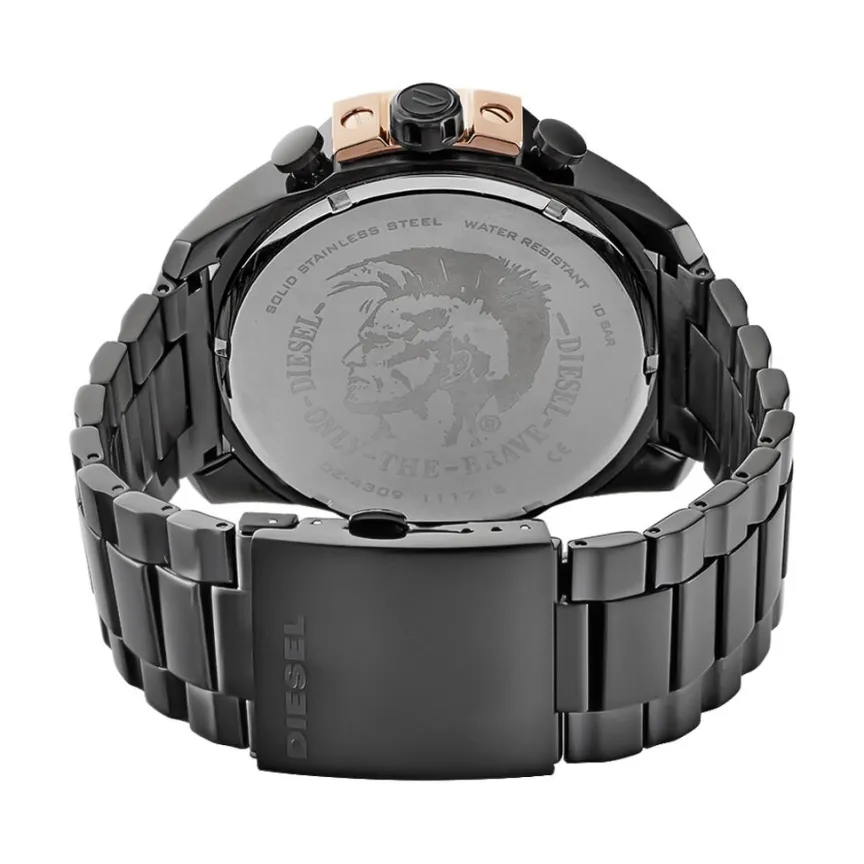 Montre Mega Chief Noir-DIESEL Sale