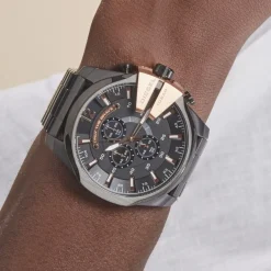 Montre Mega Chief Noir-DIESEL Sale