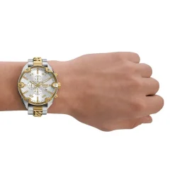 DIESEL Montre Spiked Argenté