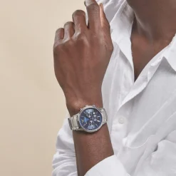 EMPORIO ARMANI Montre Bleu