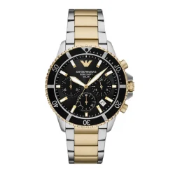 EMPORIO ARMANI Montre World Explorer Noir