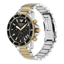 EMPORIO ARMANI Montre World Explorer Noir