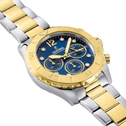 Montre Boyfriend Bleu-FESTINA Sale