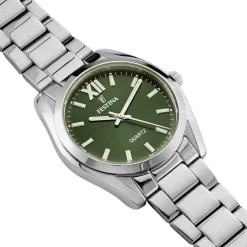 Montre Boyfriend Kaki-FESTINA Discount