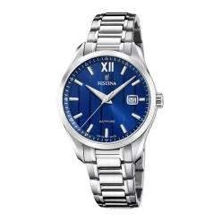 FESTINA SWISS MADE Montre 37,5 Bleu London