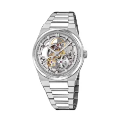 Montre Automatic Squelette 40 Argenté-FESTINA SWISS MADE Best