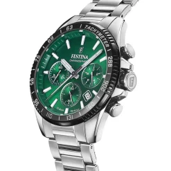FESTINA Montre Timeless Chronograph Vert
