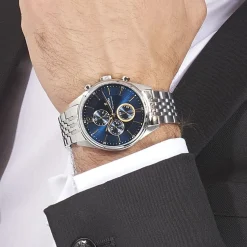 Montre Timeless Chronograph Bleu-FESTINA Outlet