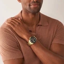 FOSSIL Montre Blue Noir