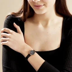 FOSSIL Montre Carlie Mini Nacre Noire