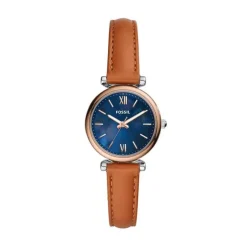Montre Carlie Mini Bleu-FOSSIL Outlet