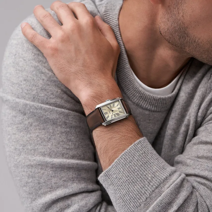 Montre Carraway Crème-FOSSIL New