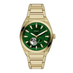FOSSIL Montre Everett Automatic Vert