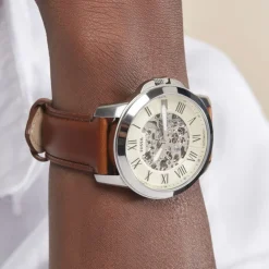 FOSSIL Montre Grant Automatique Beige