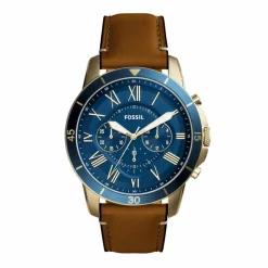 FOSSIL Montre Grant Sport Bleu