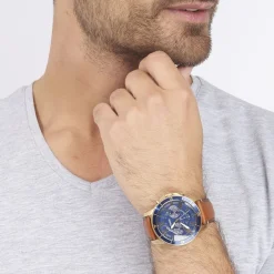 FOSSIL Montre Grant Sport Bleu