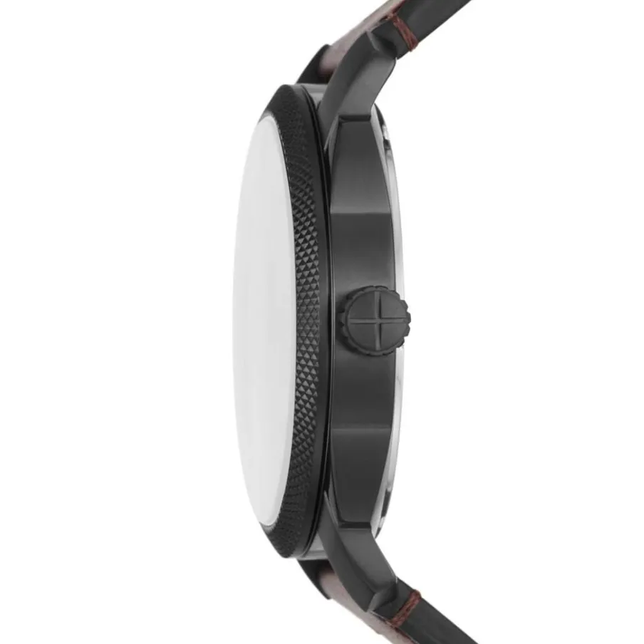 FOSSIL Montre Machine Marron