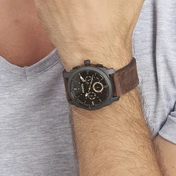 Montre Machine Marron-FOSSIL Clearance