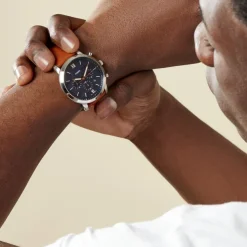 Montre Neutra Chrono Bleu-FOSSIL